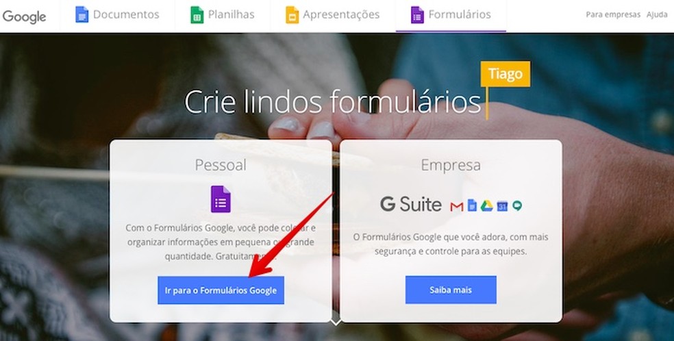 Criar formulários Google: confira o tutorial! - Foto: TT MAS